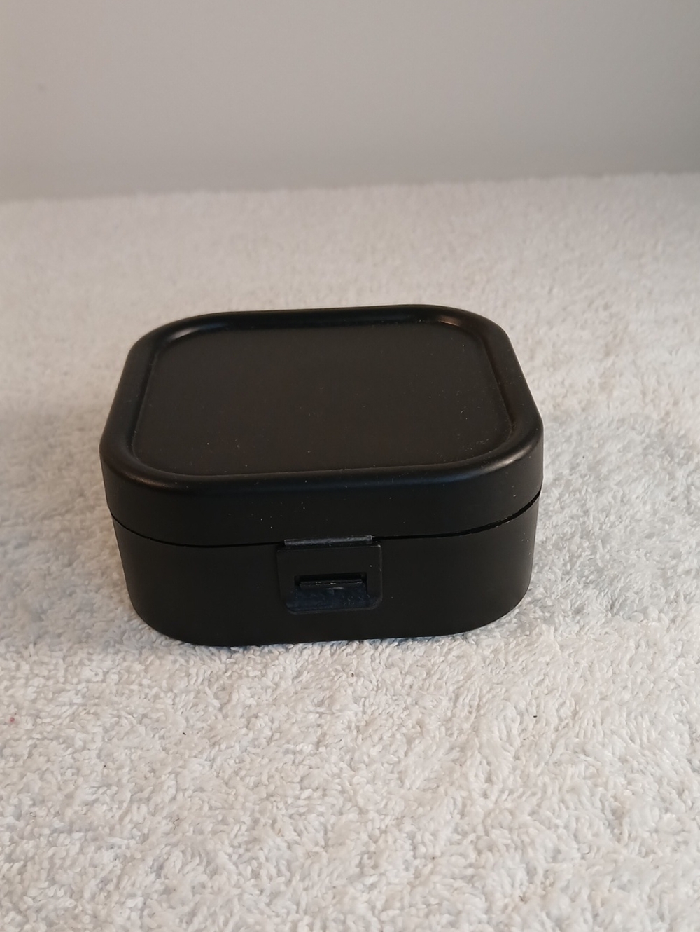 Black Mini Jewelry Box & 4 Pair Pierced Mystery Earrings